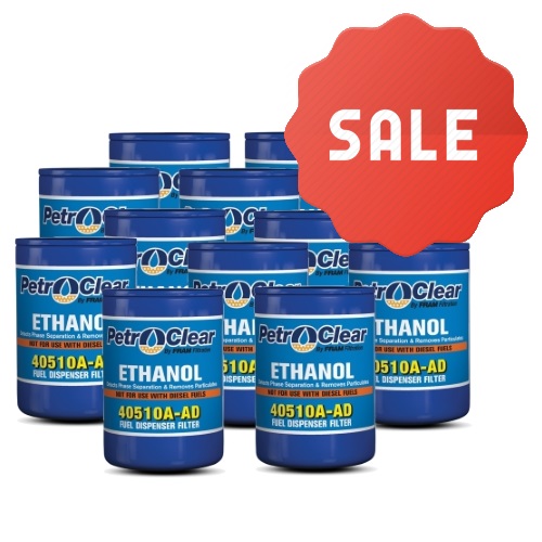 Petro-Clear 40510A-AD 12-Pack Champion Filter Alert Alcohol Gas